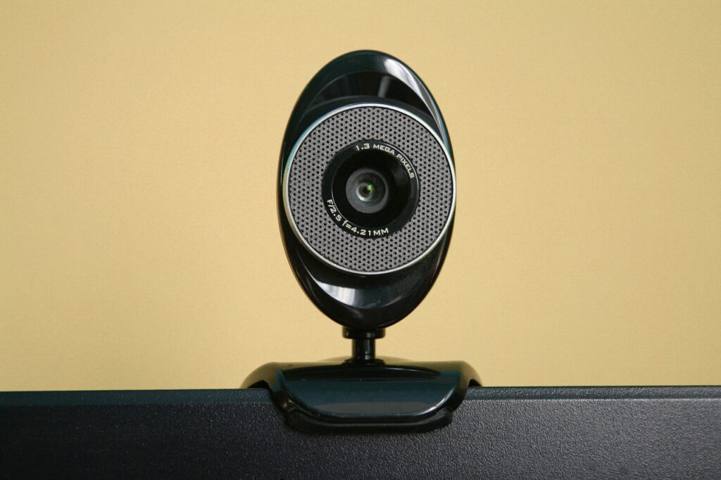 Virtual residency interview webcam